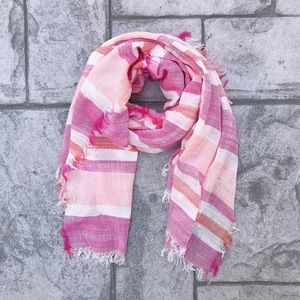 Striped Oblong Scarf